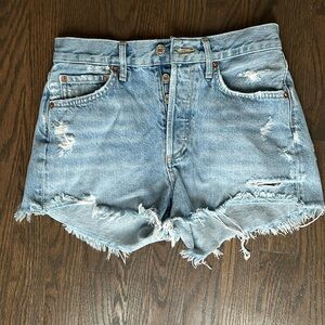 Agolde Parker Vintage cut off short, Like New!Swapmeet, Size 24, 2.5” inseam